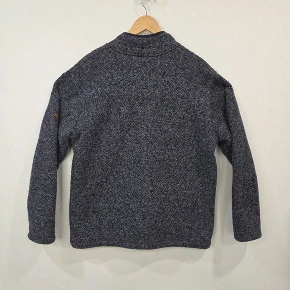 Orvis Classic Collection Sherpa Lined 1/4 Zip Sweater Fleece Mens L Logo Patch - Picture 5 of 15